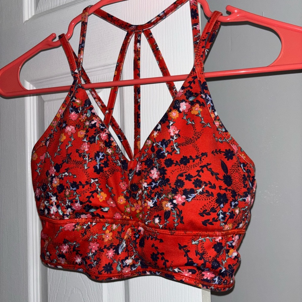 Born Primitive Floral Strappy Sports Bra